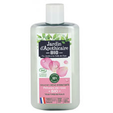 Jardin d'Apothicaire mitrinošs dušas krēms ar rožu ziedlapiņām , 250ml